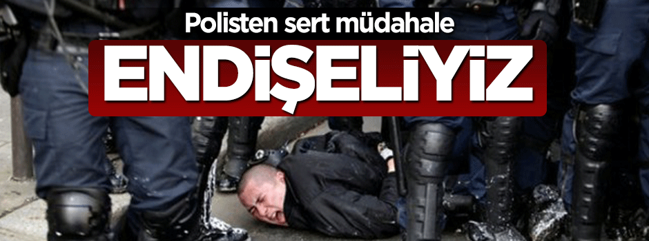 Fransa'daki eylemlere polisten sert müdahale