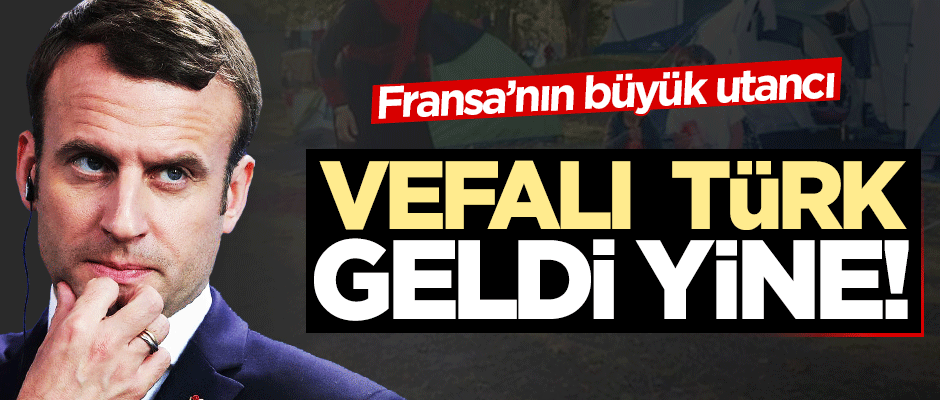 Fransa’daki mültecilere yine Türkler yardım elini uzattı! "Dünyanın en cömert ülkesi"