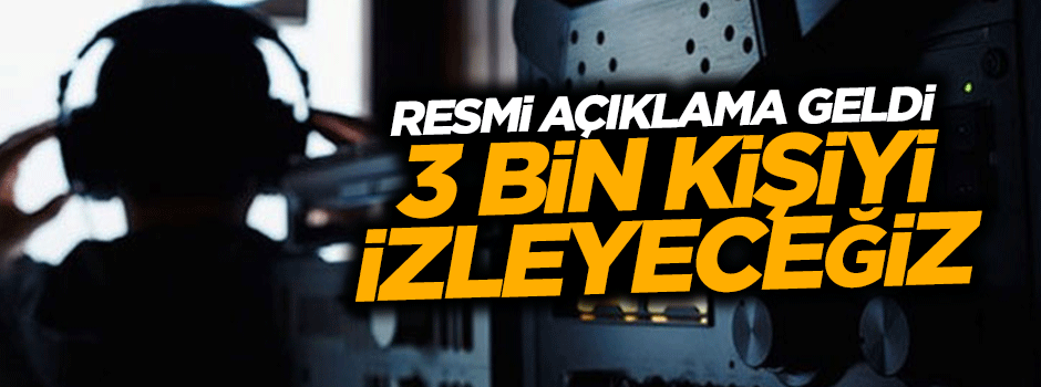 Fransa'dan 3 bin kişiyi izleme kararı