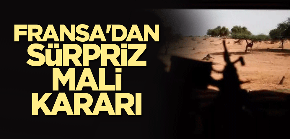 Fransa'dan Mali kararı