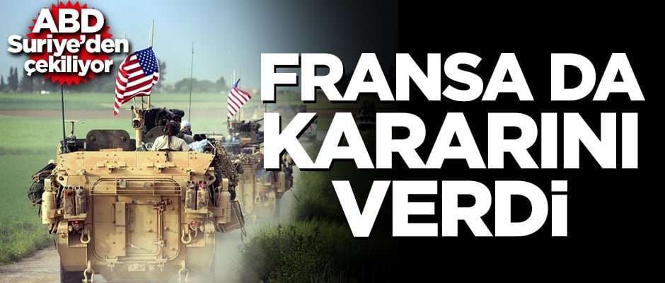 Fransa'dan Suriye açıklaması