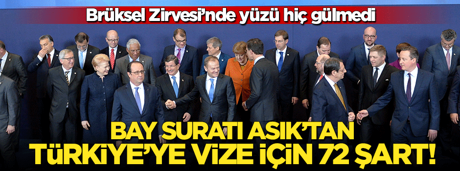 Fransa'dan Türkiye'ye 72 kriter şartı!