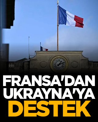 Fransa'dan Ukrayna'ya destek