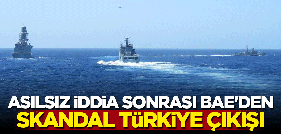 Fransa'nın asılsız Türkiye iddiası sonrası BAE'den skandal açıklama