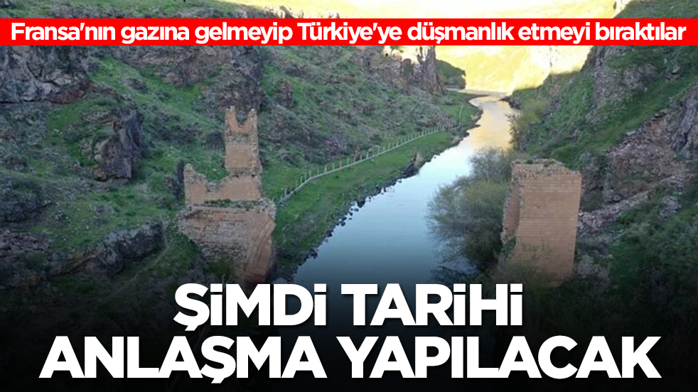 Fransa'nın gazına gelmeyip Türkiye'ye düşmanlık etmeyi bıraktılar: Şimdi tarihi anlaşma yapılacak