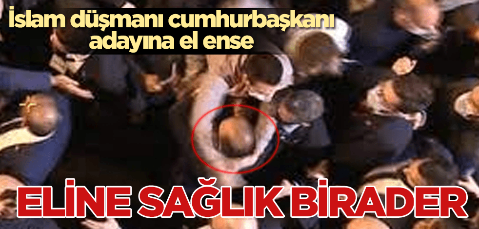 Fransa’nın İslam düşmanı cumhurbaşkanı adayına saldırı