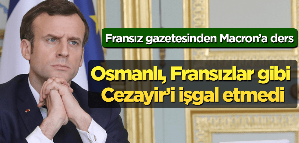 Fransa’nın ünlü gazetesinden Macron’a tokat