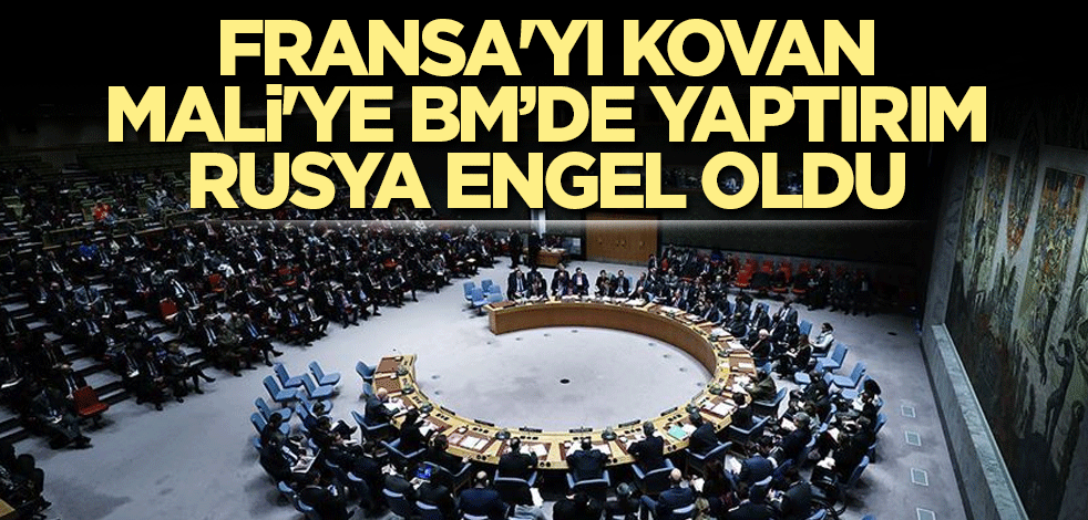 Fransa'yı kovan Mali'ye yönelik BM yaptırımlarının önüne Rusya geçti