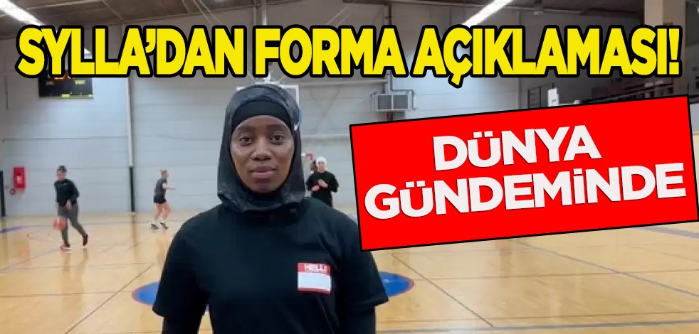 Fransız basketbolcu Sylla: Resmi maçlarda başörtüsüyle katılamak istiyor! Forma açıklaması çıkışıyla gündeme oturdu