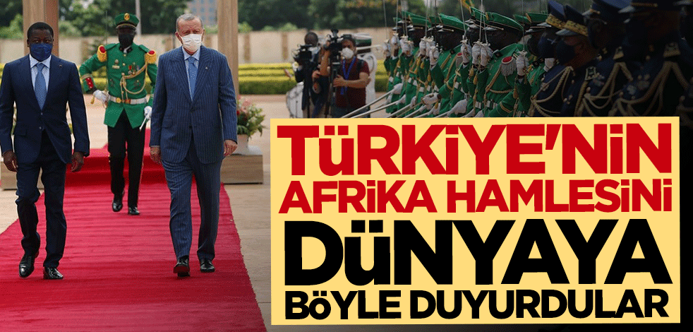 Fransız dergisinden özel dosya! Türkiye'nin Afrika hamlesini dünyaya böyle duyurdular