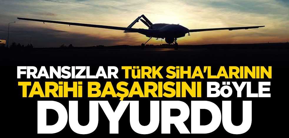 Fransız haber ajansı: Türk SİHA'ları F-16'ların yerine geçti