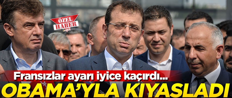 Fransız medyası ayarı iyice kaçırdı... İmamoğlu’nu ABD başkanlarıyla kıyasladılar!