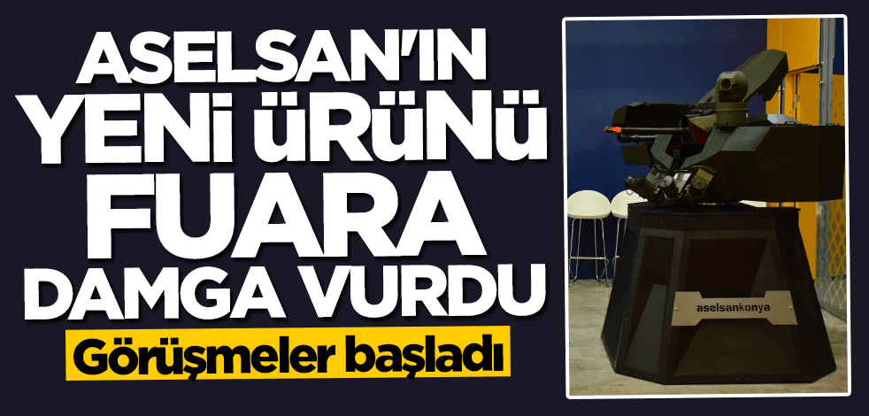 Fuarın gözdesi oldu... "Bomba atarlı SARP"a yoğun ilgi