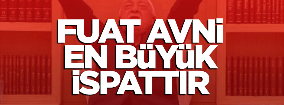 Fuat Avni, devlet içindeki yapının ispatı