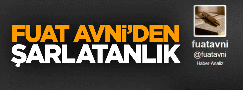 Fuat Avni'den şarlatanlık