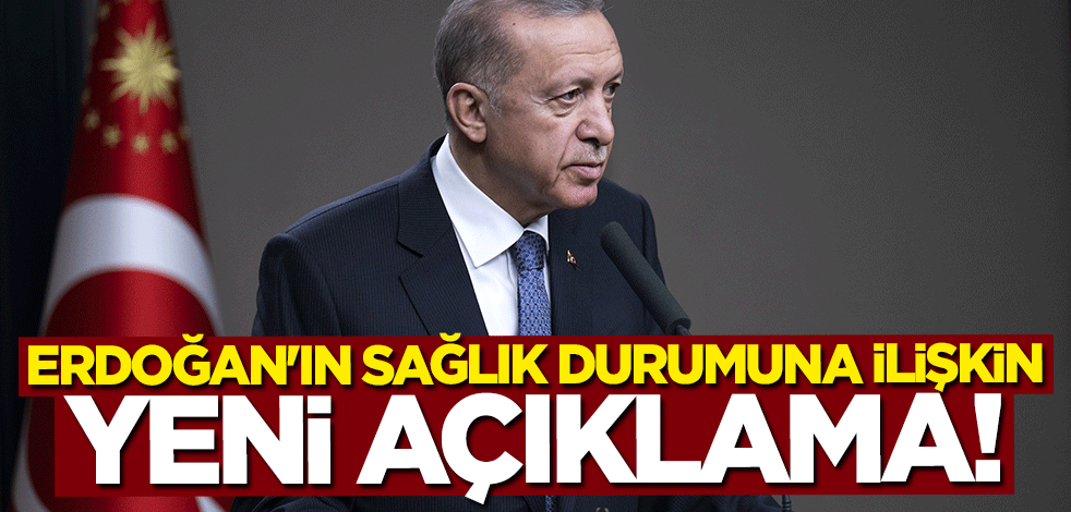 Fuat Oktay'dan Erdoğan'ın sağlık durumuna ilişkin açıklama