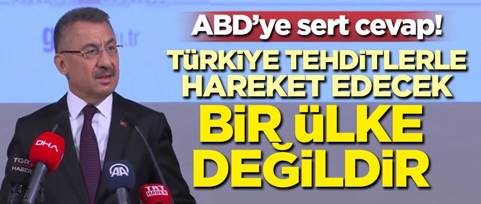 Fuat Oktay'dan operasyon açıklaması