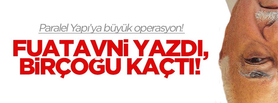 Fuatavni Twitter'dan yazdı, çoğu kaçtı!