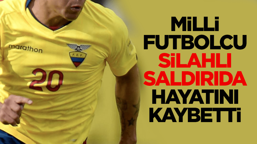 Futbol dünyası şokta: Ekvatorlu milli futbolcu Pineida, silahlı saldırıda hayatını kaybetti