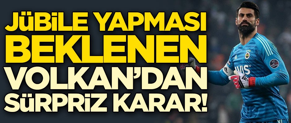 Futbola veda etmesi beklenen Volkan Demirel'den sürpriz karar!