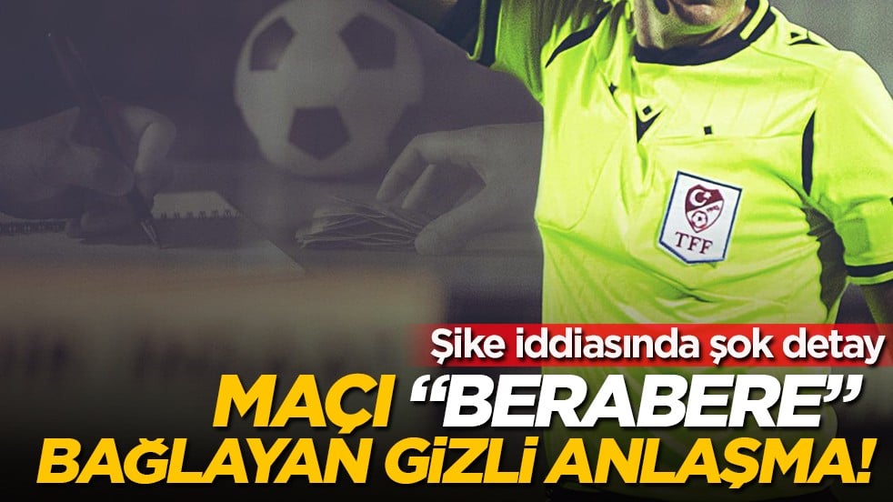 “Futbolda bahis” soruşturması: İki başkanın beraberlik için anlaştığı iddia edildi