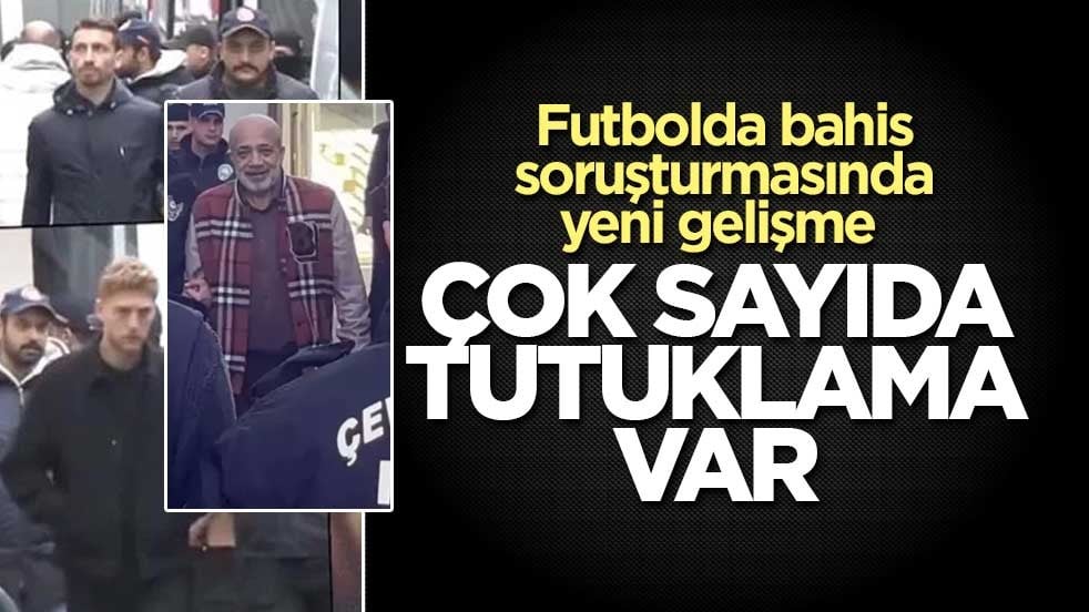 Futbolda bahis soruşturmasında Murat Sancak ve Ahmet Okatan tutuklandı