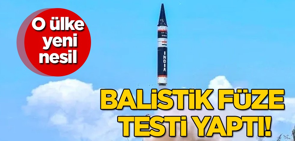 Füze denemesi ile ilgili Hindistan'dan yapılan paylaşım: Ordu daha da güçlendirecek... Açıklaması geldi