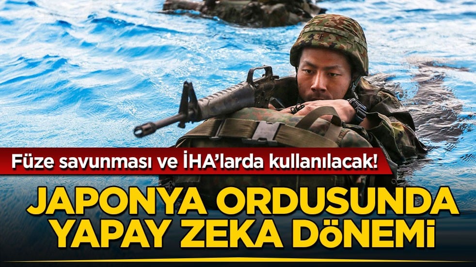 Füze savunması ve İHA’larda kullanılacak! Japonya ordusunda yapay zeka dönemi