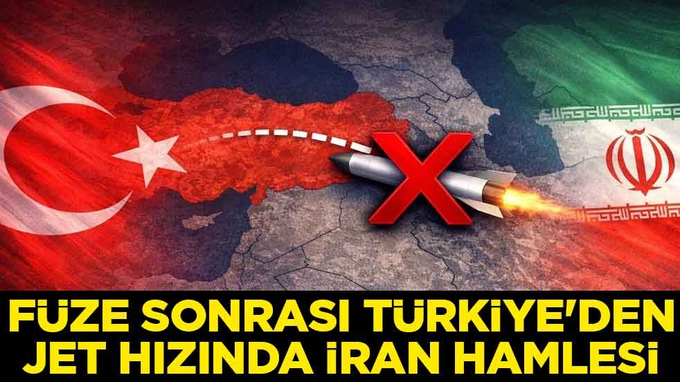 Füze sonrası Türkiye'den jet hızında İran hamlesi