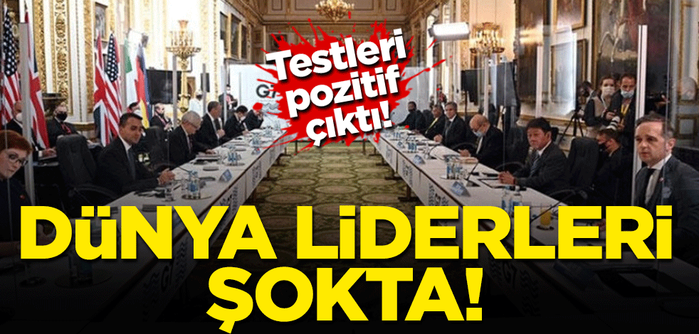 G7 toplantısına katılan Hindistan heyetindeki 2 kişinin Kovid-19 testinin pozitif çıktığı bildirildi
