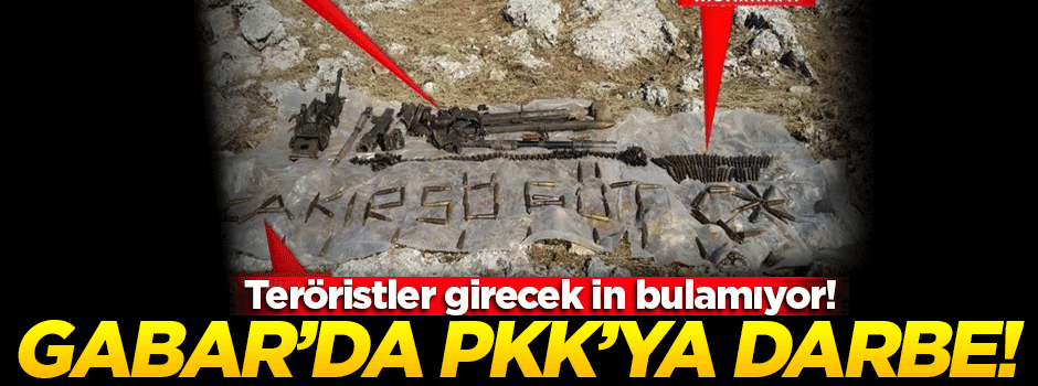 Gabar'da PKK'ya büyük darbe!