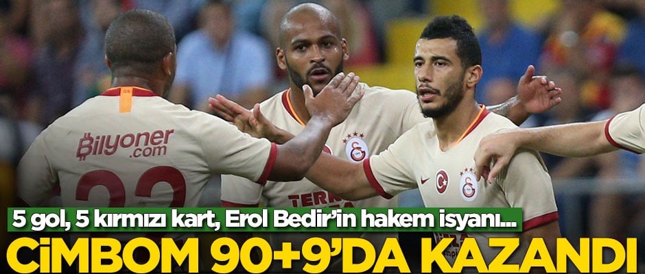 Galatasaray 90+9'da güldü!