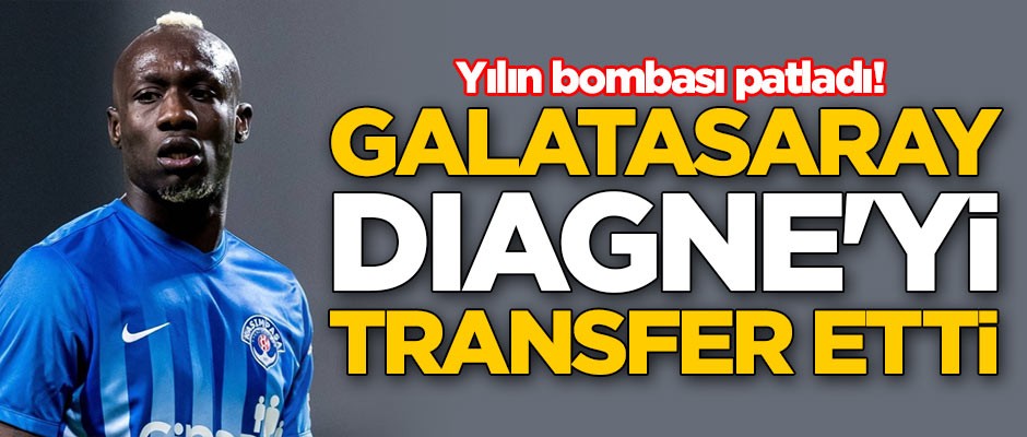 Galatasaray, Diagne'yi transfer etti