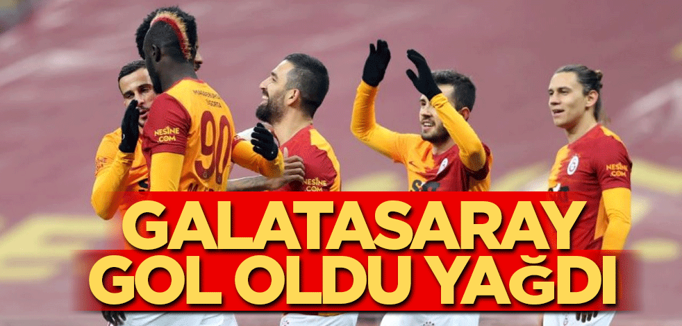 Galatasaray gol oldu yağdı