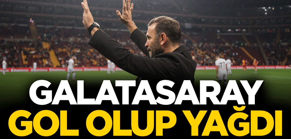 Galatasaray gol olup yağdı!