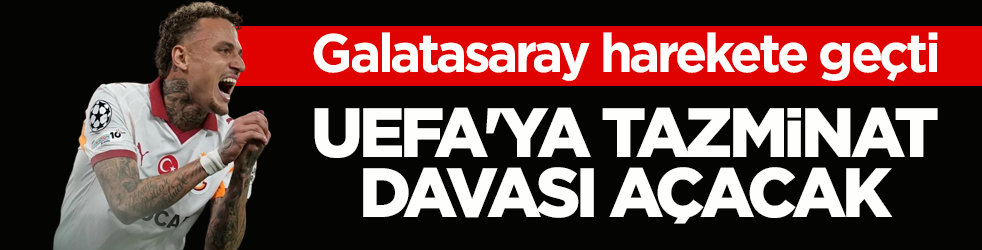 Galatasaray harekete geçti! UEFA'ya tazminat davası açacak