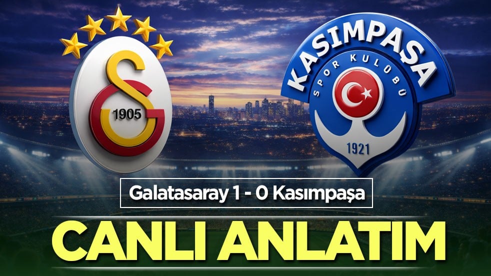 Galatasaray - Kasımpaşa | CANLI ANLATIM