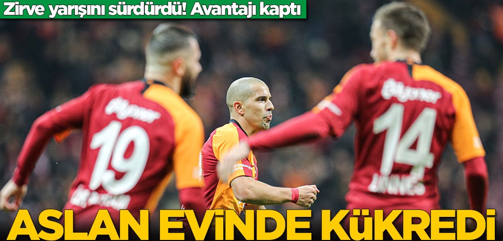 Galatasaray, Kayserispor'u rahat geçti