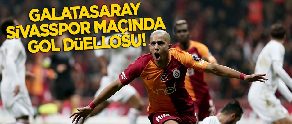 Galatasaray, Sivasspor'u mağlup etti