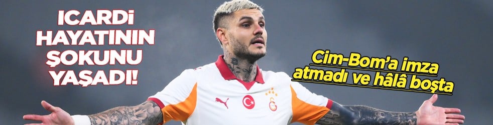 Galatasaray'a b&uuml;y&uuml;k m&uuml;jdeyi vermedi ve... Mauro Icardi'ye hırsızlık şoku! Felaketler &uuml;st &uuml;ste geliyor