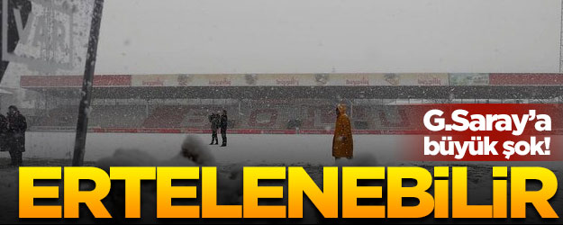 Galatasaray'a büyük şok! Boluspor maçı ertelenebilir