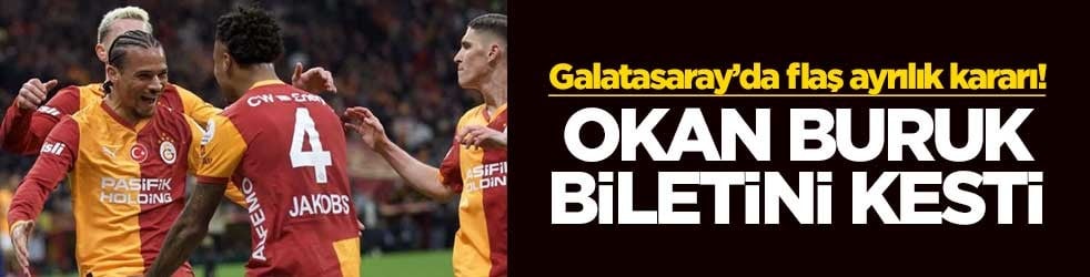 Galatasaray’da flaş ayrılık kararı! Okan Buruk biletini kesti