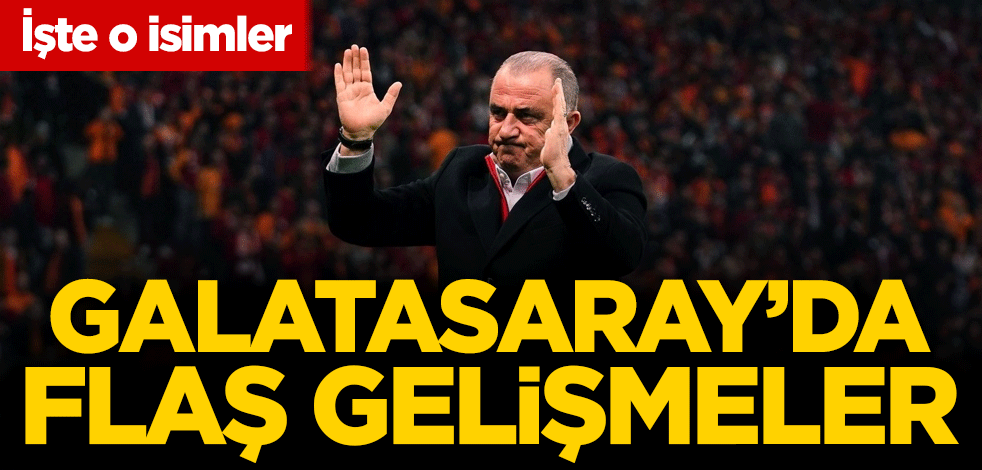 Galatasaray'da flaş gelişmeler!