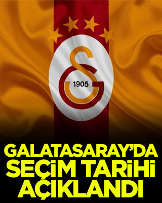 Galatasaray’da seçim tarihi açıklandı