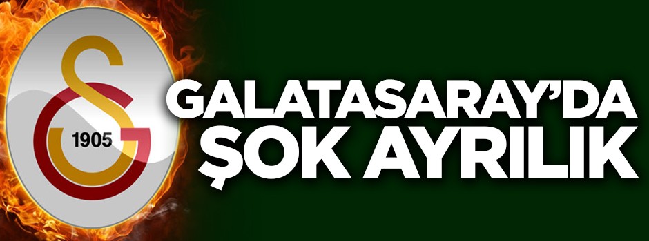 Galatasaray'da şok ayrılık! Sözleşmesi feshedildi