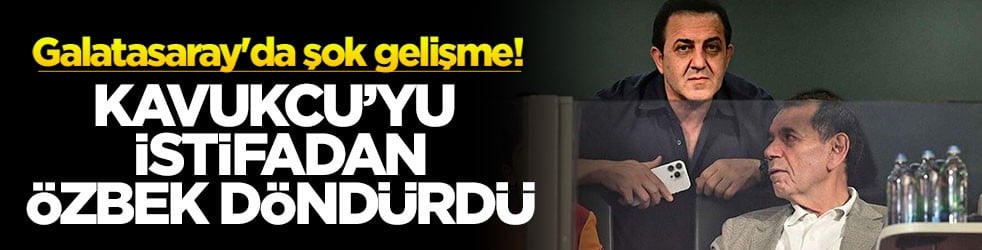 Galatasaray'da şok gelişme! Kavukcu’yu istifadan Özbek döndürdü