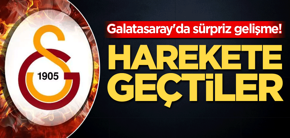 Galatasaray'da sürpriz gelişme! Harekete geçtiler