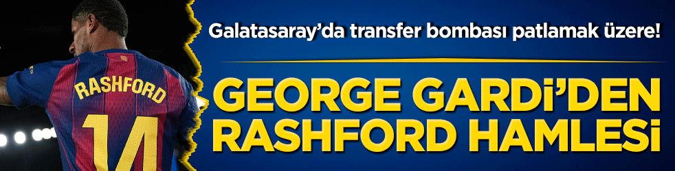 Galatasaray’da transfer bombası patlamak üzere! George Gardi’den Rashford hamlesi!