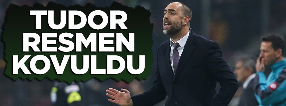 Galatasaray'da Tudor dönemi resmen sona erdi