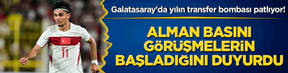 Galatasaray'da yılın transfer bombası patlıyor! Alman basını görüşmelerin başladığını duyurdu!